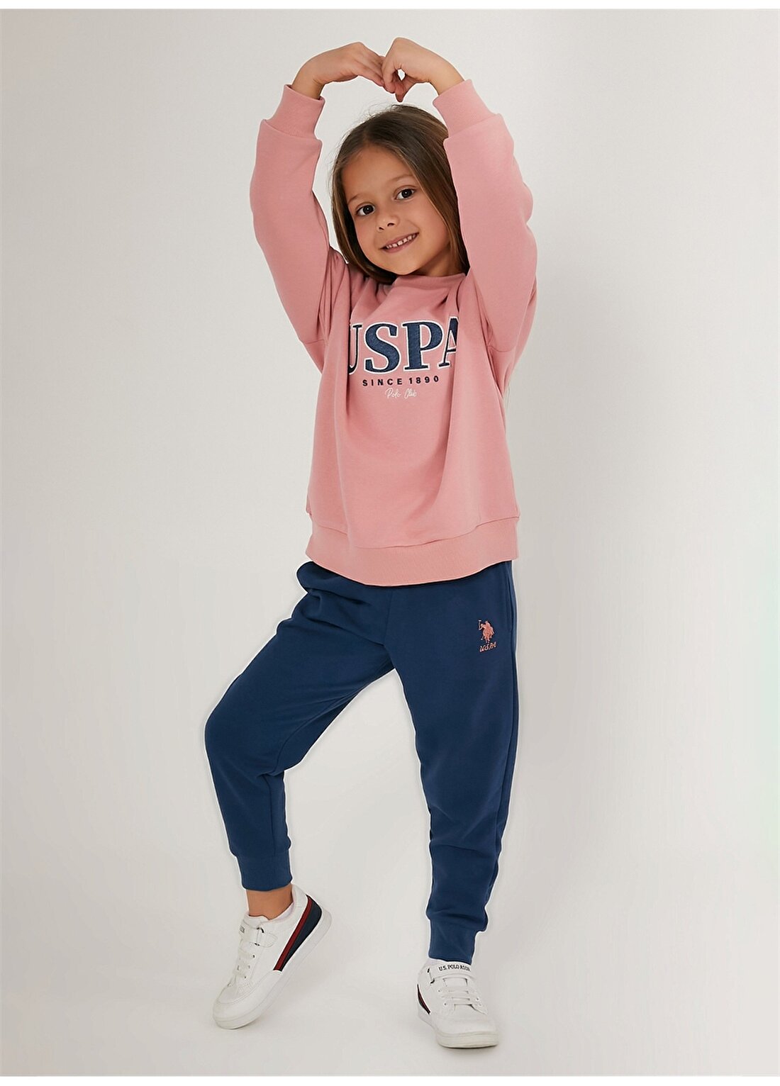 U.S. Polo Assn. Kız Çocuk Pijama Takımı US1616