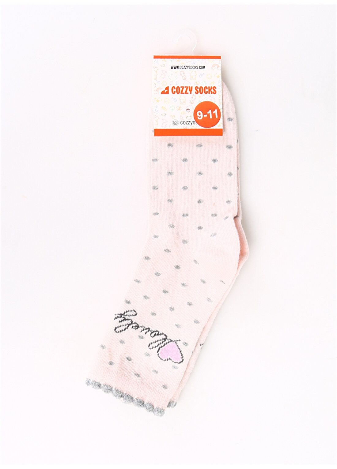 Cozzy Socks Pembe Kız Çocuk Soket Çorap COZZY-PMB
