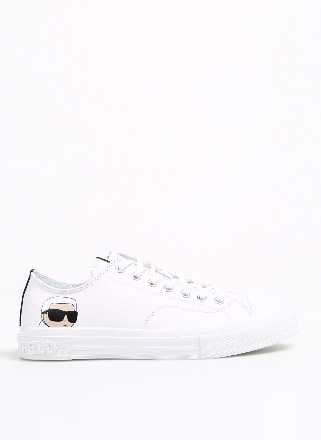 KARL LAGERFELD Beyaz Erkek Deri Sneaker KL50315 