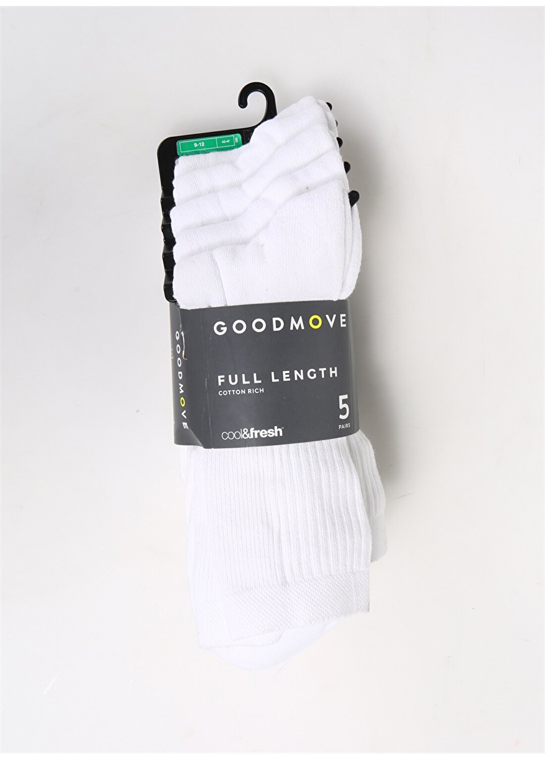 Marks & Spencer Beyaz Erkek 5'Li Cool & Fresh Spor Çorabı Seti 3331P