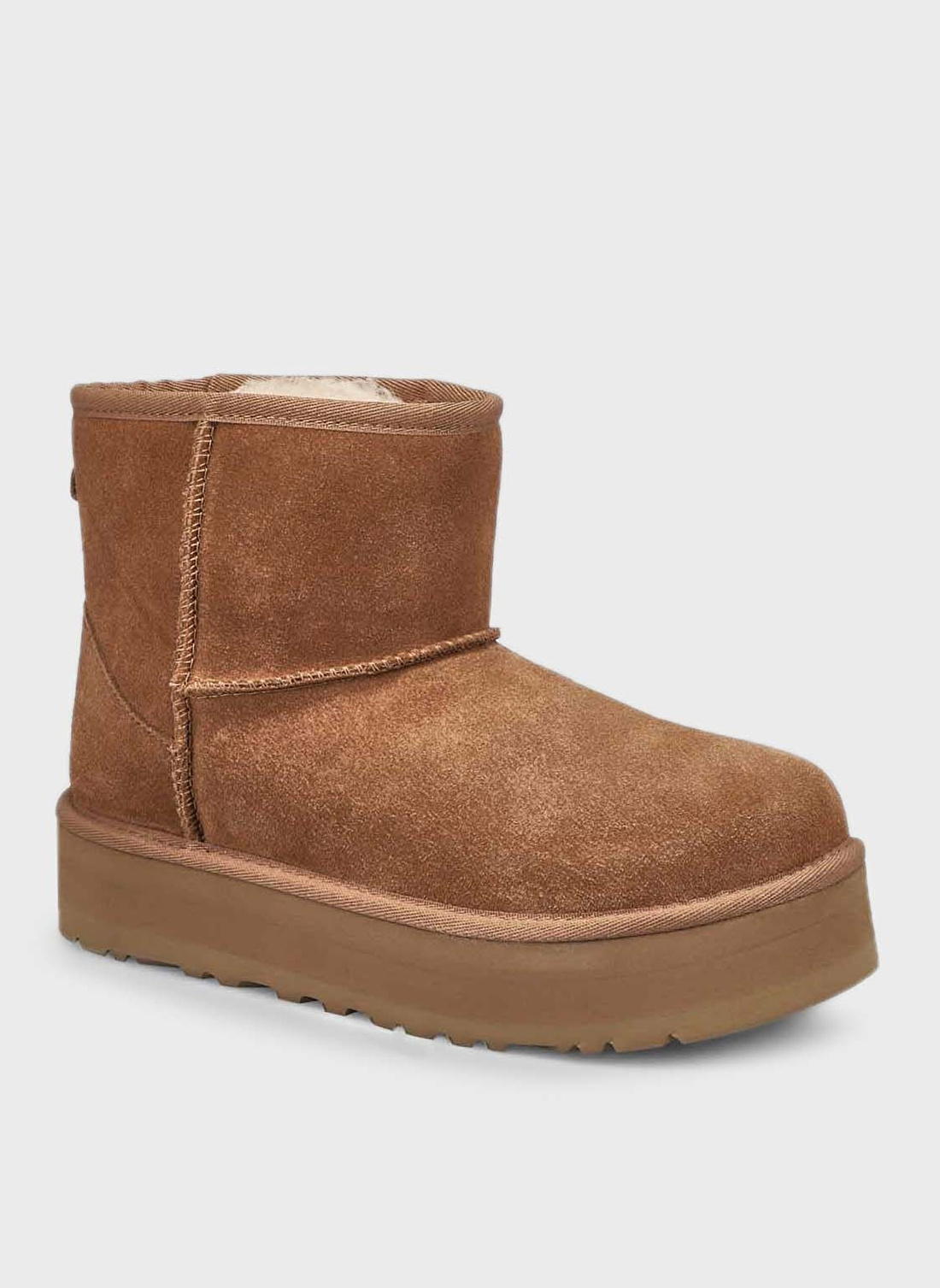 Ugg Süet Taba Kız Çocuk Bot 1143700K Classic Mini Platform