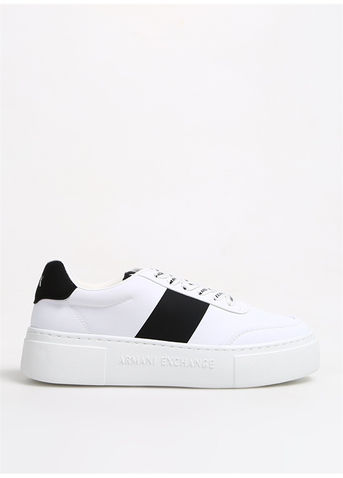 Armani Exchange Beyaz - Siyah Kadın Sneaker XDX134XV726K488