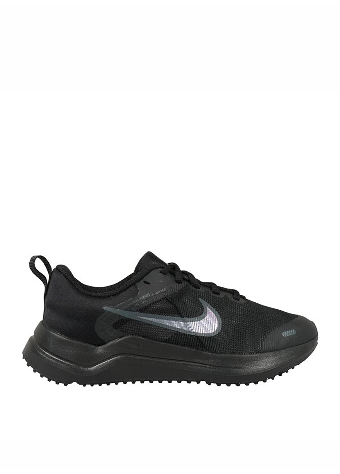 Nike Siyah - Gri - Gümüş Kız Çocuk Yürüyüş Ayakkabısı DM4194-002 NIKE DOWNSHIFTER 12 NN