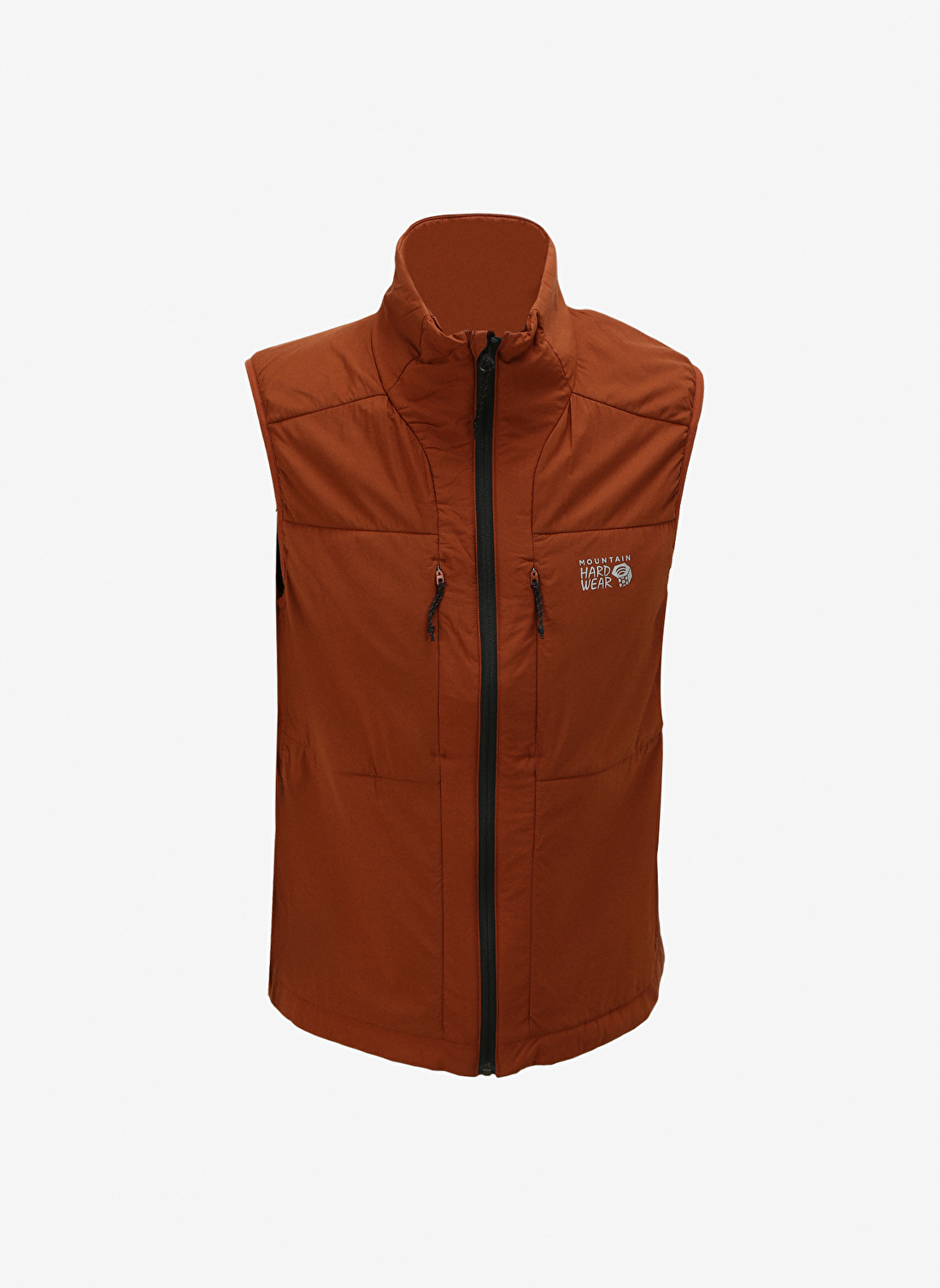 Mountain Hardwear Kahve Erkek Dik Yaka Yelek 2024611218_OM6455 