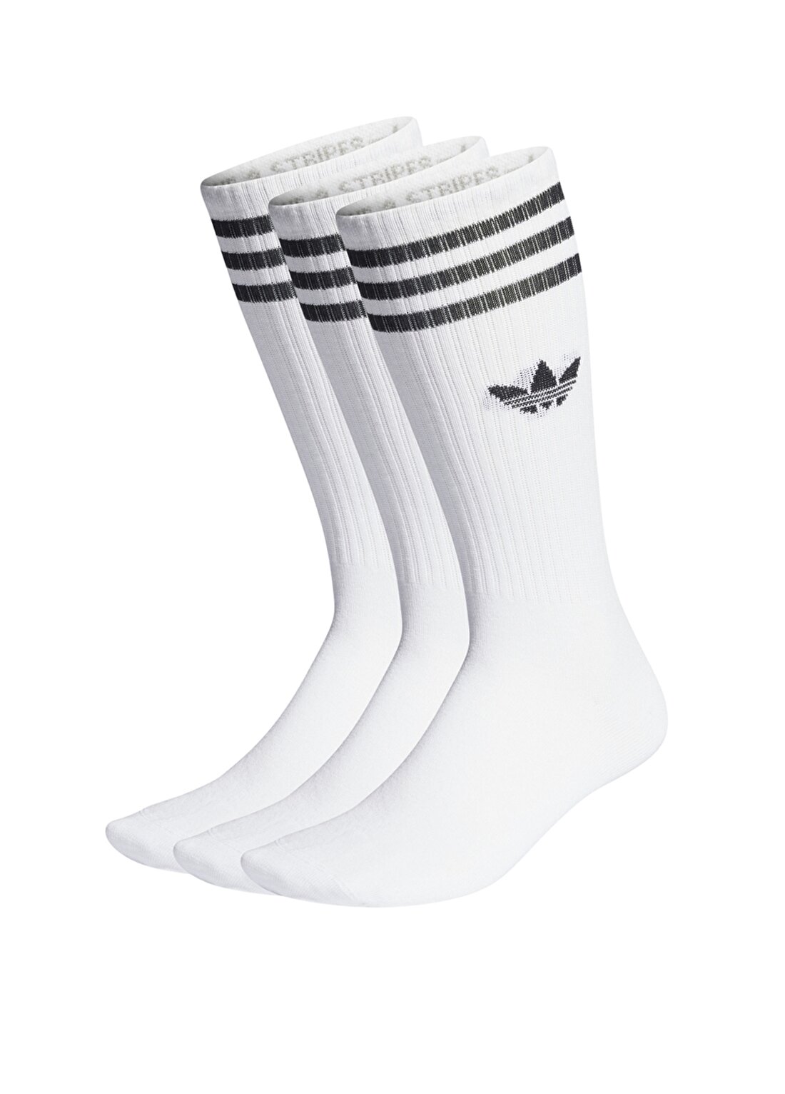 Adidas Unisex Beyaz Çorap IJ0734-HIGH CREW SOCK