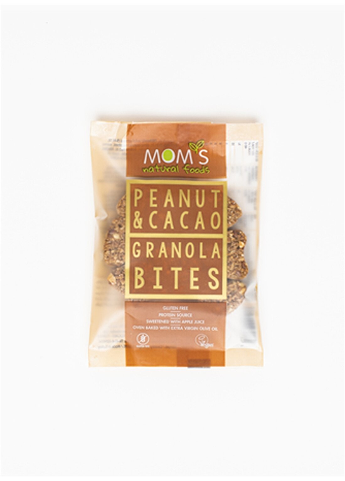 Moms Natural Foods Glutensiz Yer Fıstığı & Kakao Granola Bites