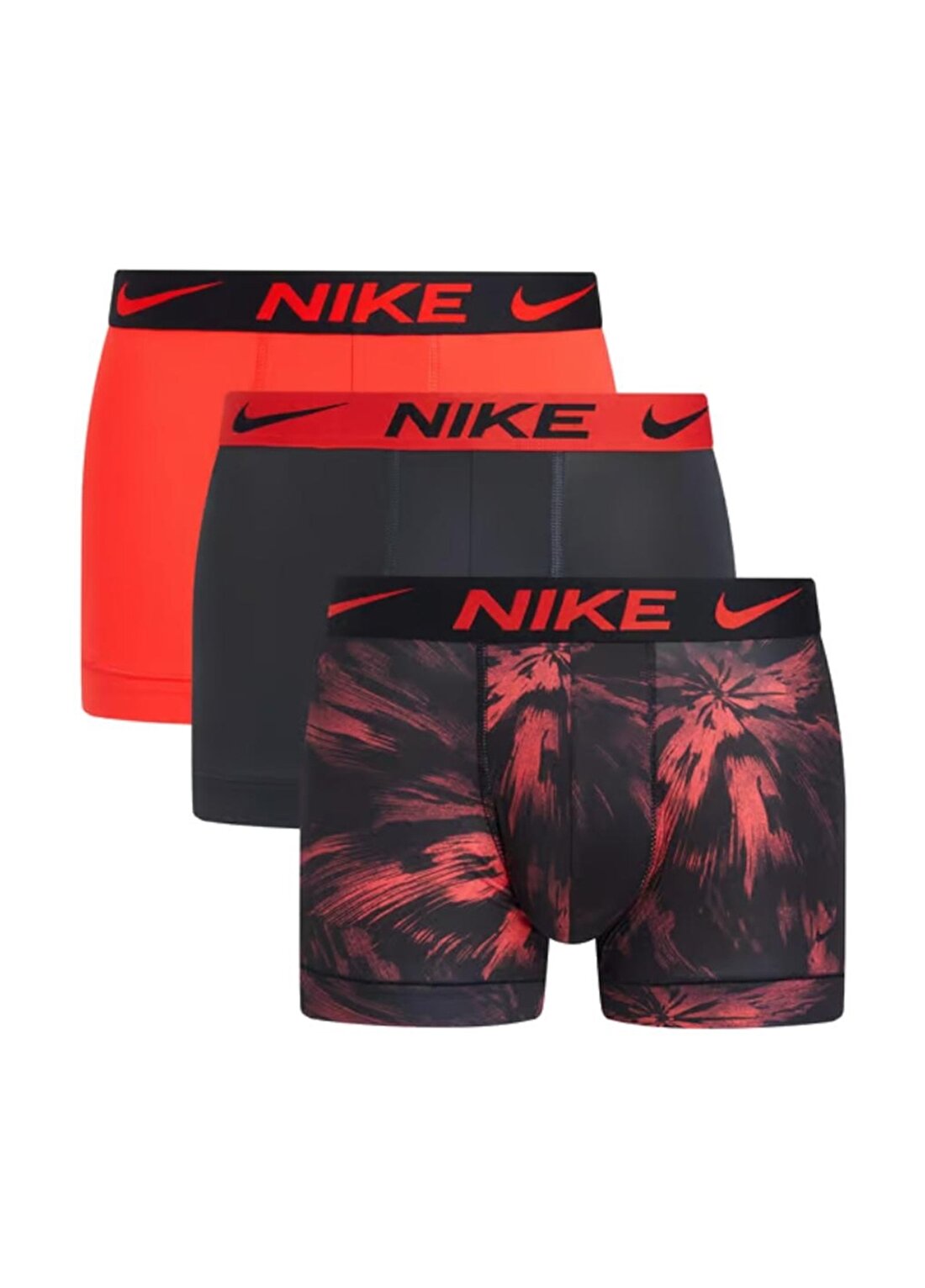 Nike Çok Renkli Erkek 3Lü Boxer 000PKE1156GGB-TRUNK 3PK