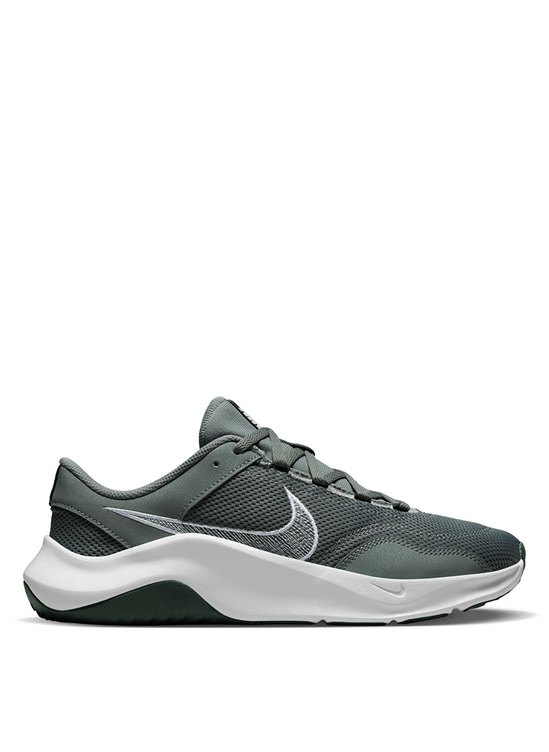 Nike Siyah - Gri - Gümüş Erkek Koşu Ayakkabısı DM1120-002-M   LEGEND ESSENTIAL  