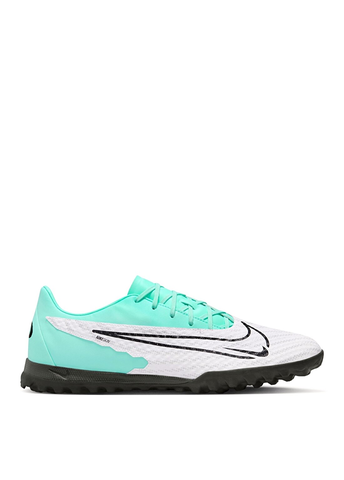 Nike Beyaz - Turkuaz Erkek Halı Saha Ayakkabısı DD9477-300-PHANTOM GX ACADEMY TF