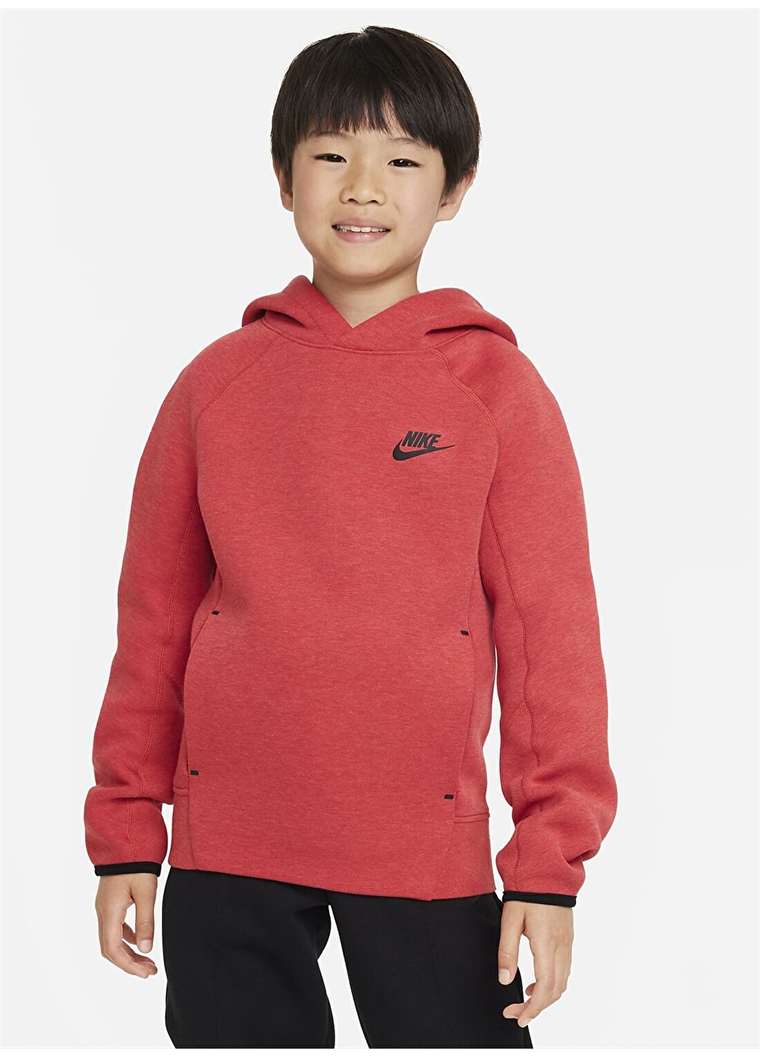 Nike Erkek Çocuk Eşofman Üstü FD3291-672-B NSW TECH FLC PO HOODIE