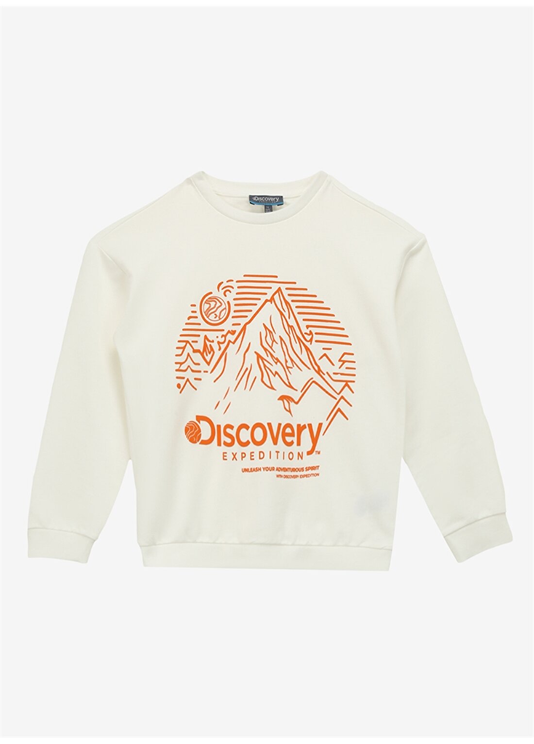Discovery Expedition Kırık Beyaz Kız Çocuk Sweatshirt IS1230014009001