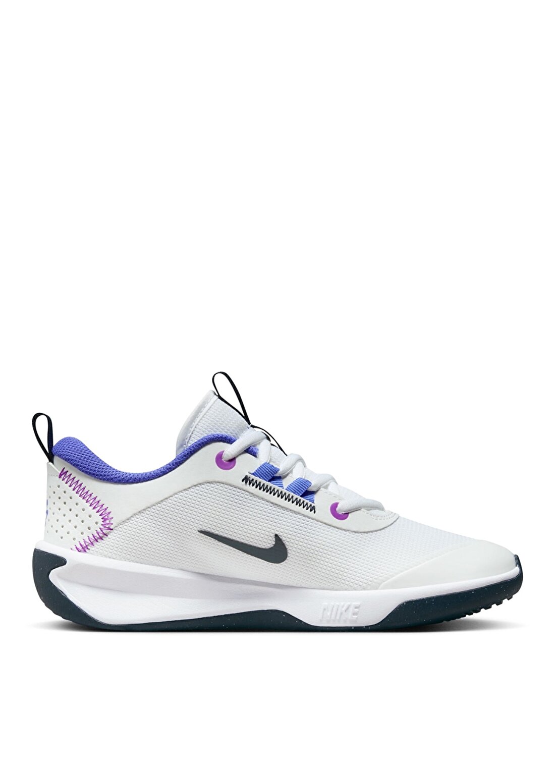 Nike Beyaz Kız Çocuk Yürüyüş Ayakkabısı DM9027-104 NIKE OMNI MULTI-COURT (G
