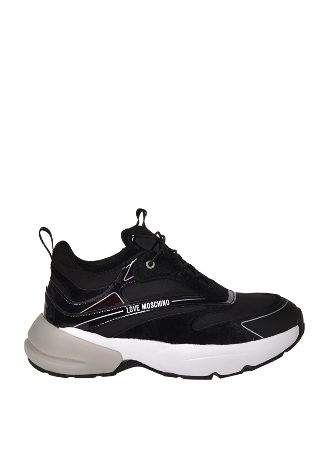Love Moschino Siyah - Beyaz Kadın Sneaker JA15025G0HIN600A