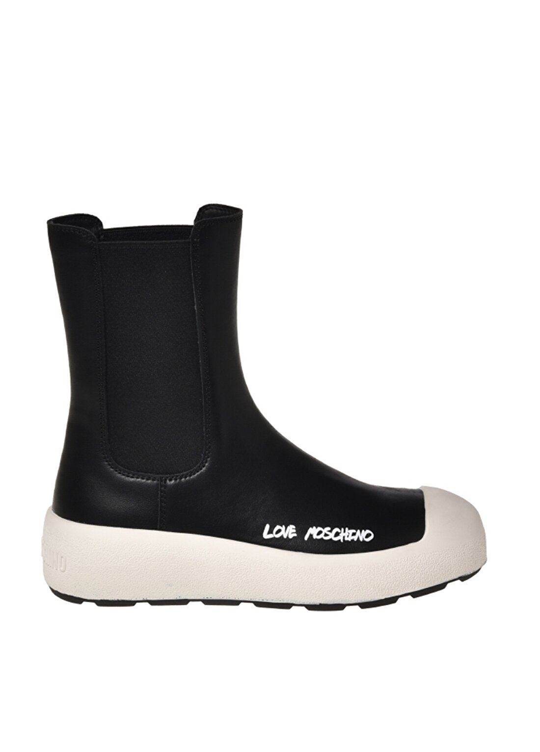 Love Moschino Siyah - Beyaz Kadın Sneaker JA15835G0HIA000A