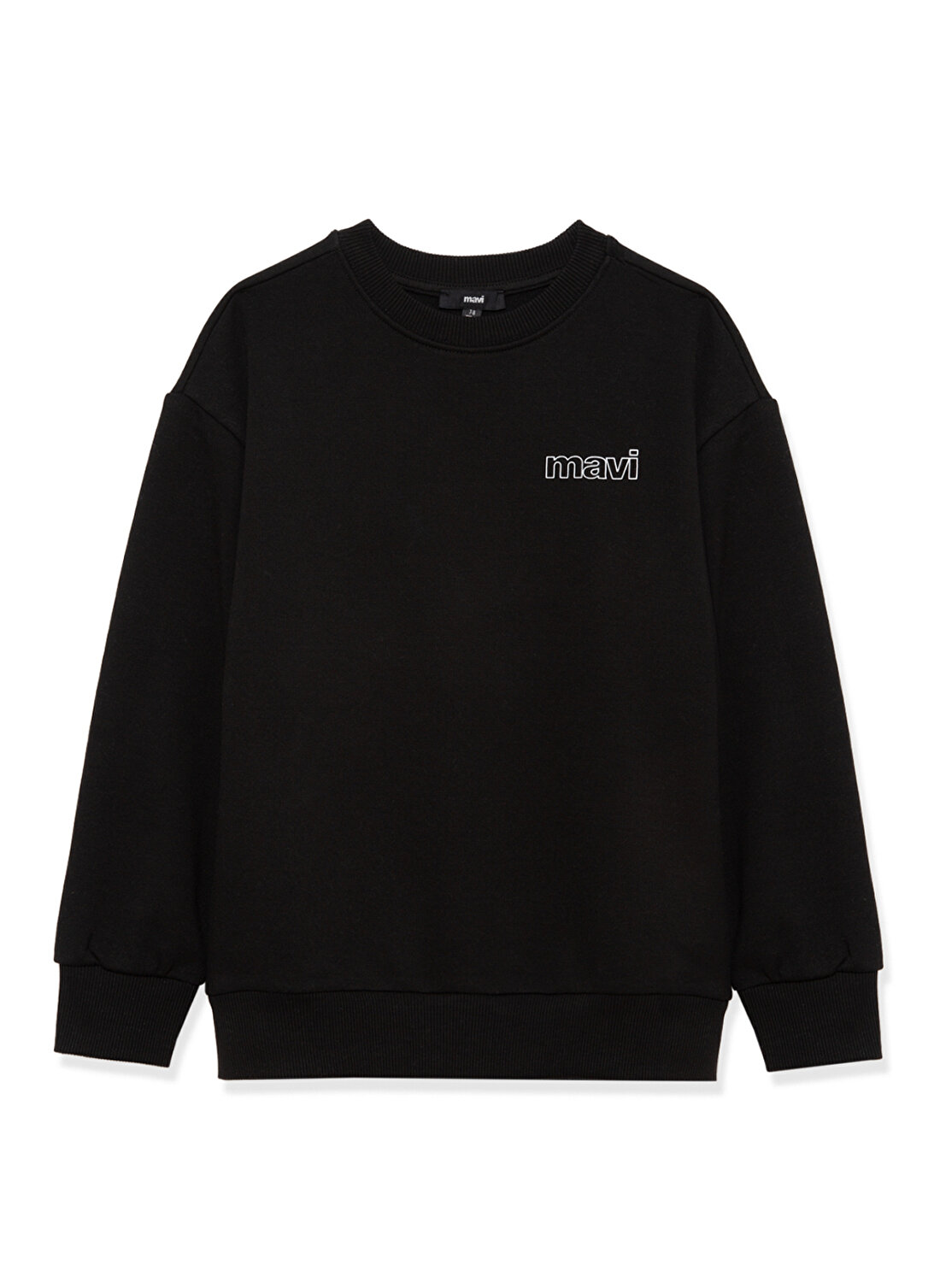 Mavi Baskılı Erkek Çocuk Kahve Sweatshırt MAVİ LOGO BASKILI SWEATSHIRT Black