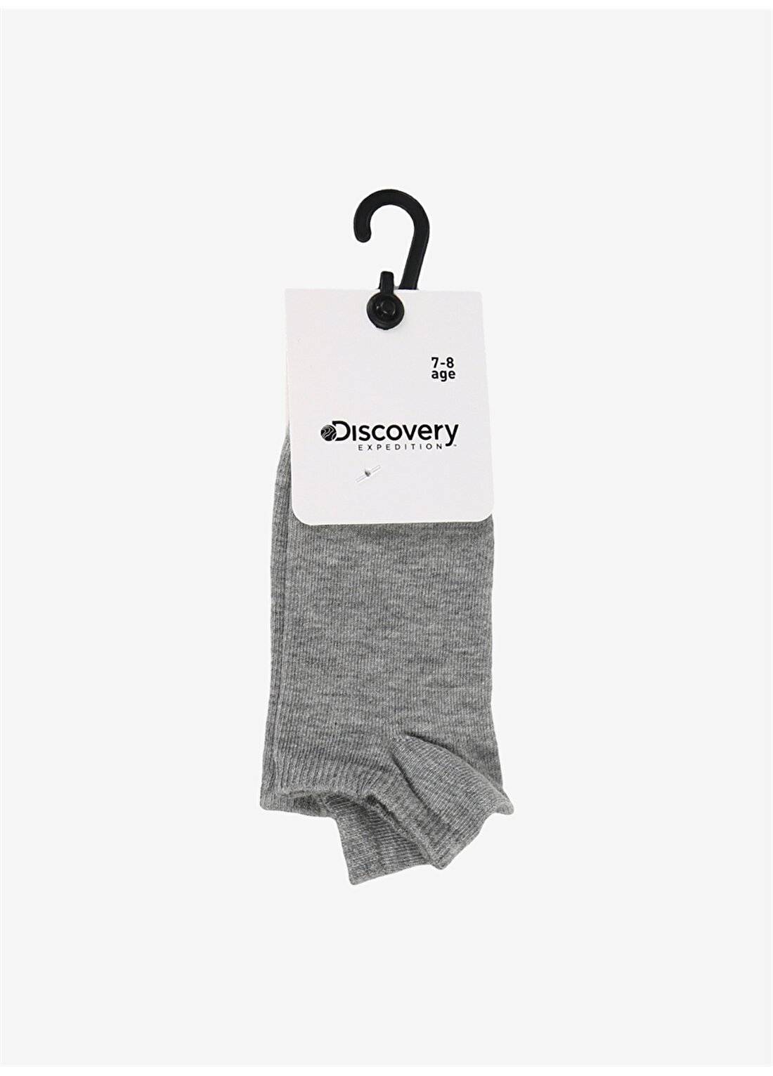 Discovery Expedition Gri Kız Çocuk Patik Çorap UL-CCK-PTK-KDN