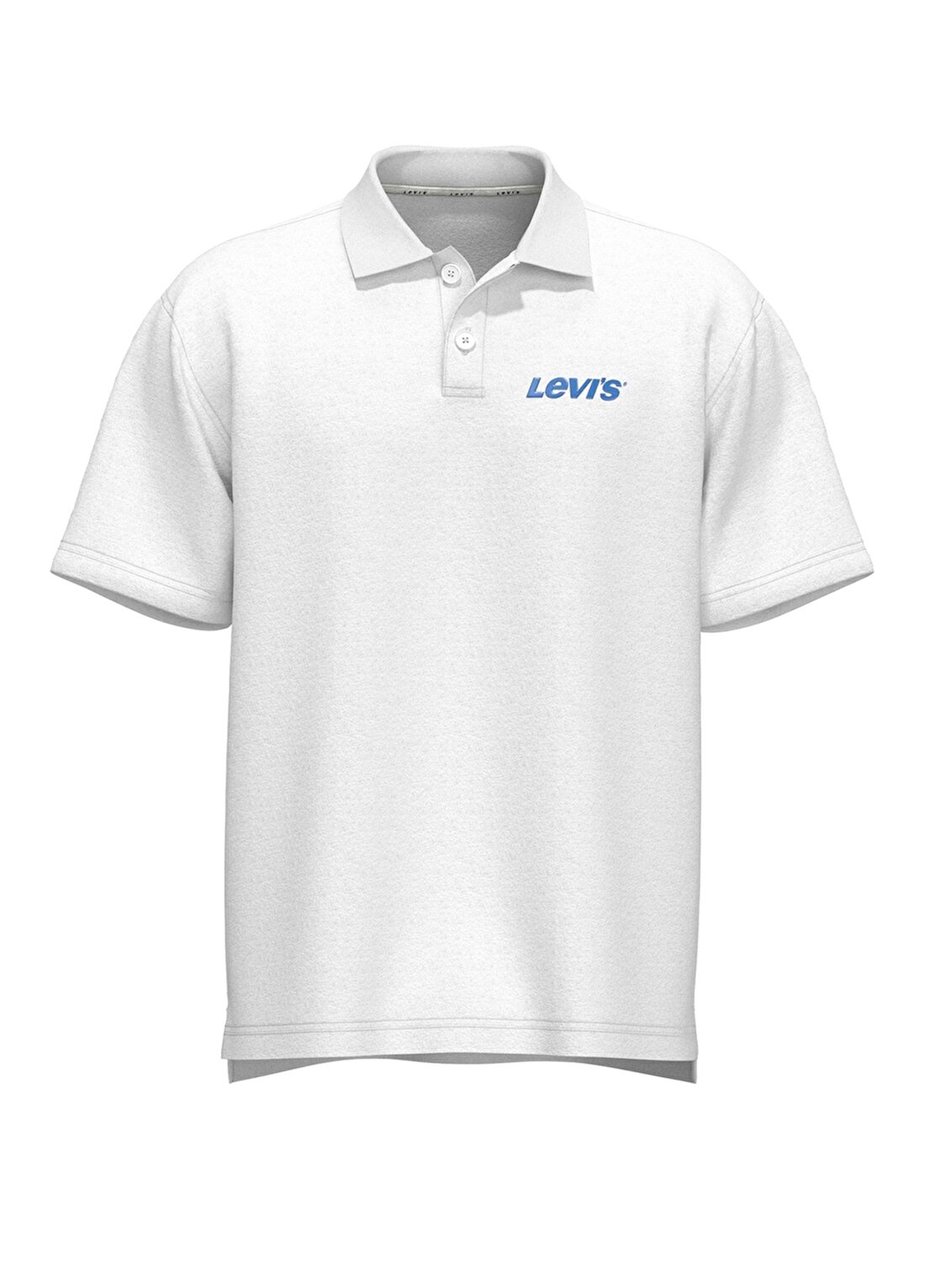 Levis Düz Beyaz Erkek Polo T-Shirt A9441-0003_GRAPHIC VINTAGE FIT POLO
