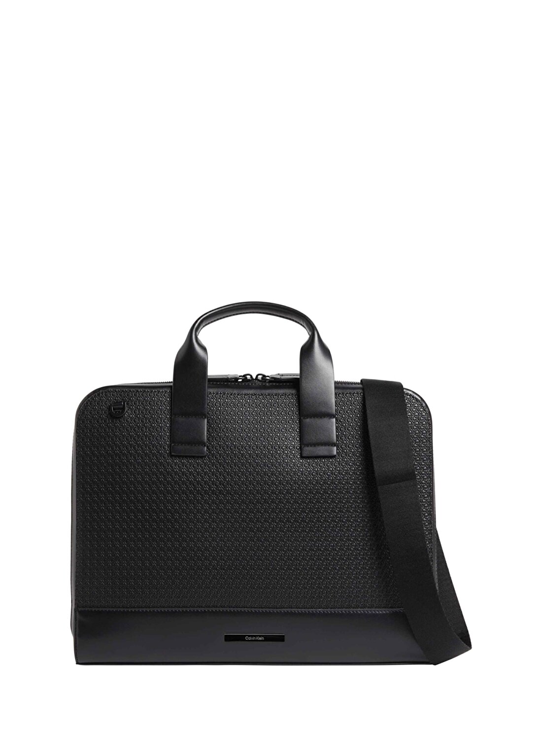 Calvin Klein Siyah Erkek 37X28,5X4,5 Cm Laptop Çantası MODERN BAR SLIM LAPTOP BAG MONO