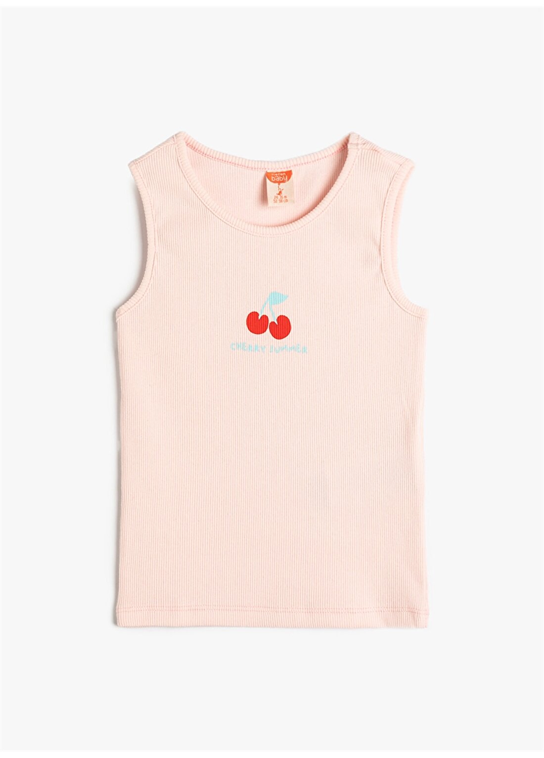 Koton Pembe Kız Bebek T-Shirt 4SMG30009AK