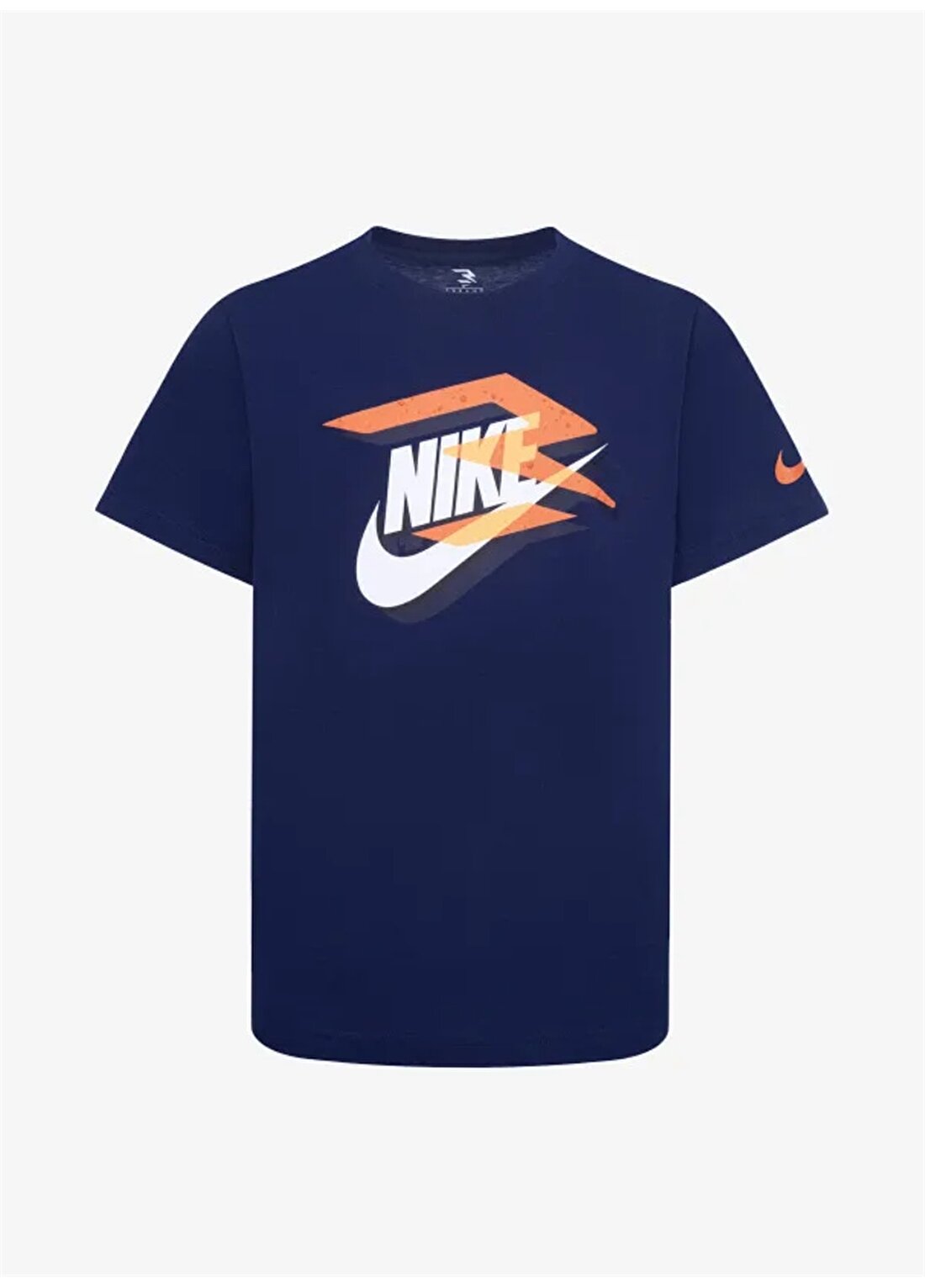 Nike Baskılı Mavi Erkek T-Shirt 9Q0569-U90-RWB MASH UP 2.0 TEE