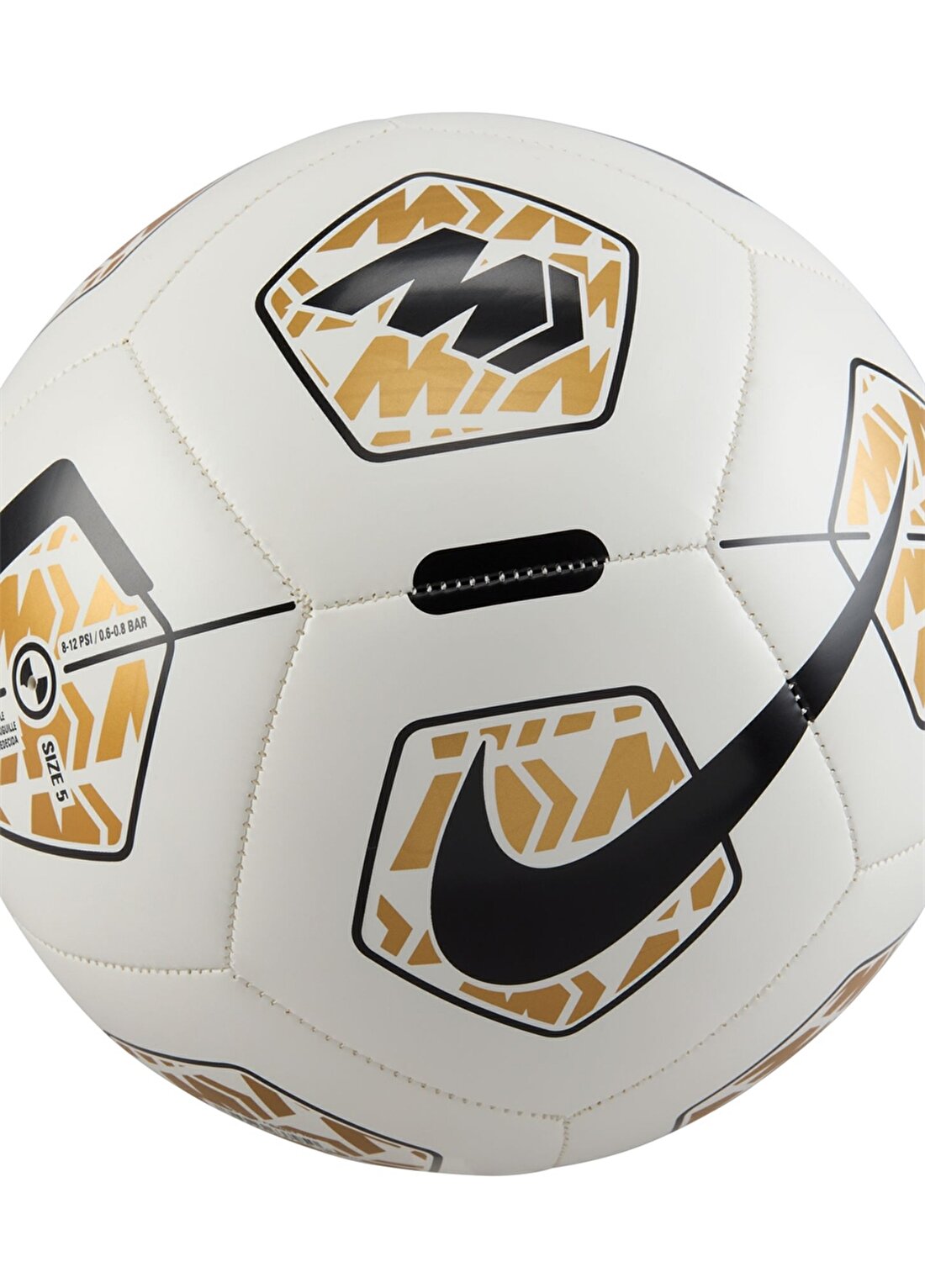 Nike Beyaz - Altın Unisex Futbol Topu FB2983-102-NK MERC FADE
