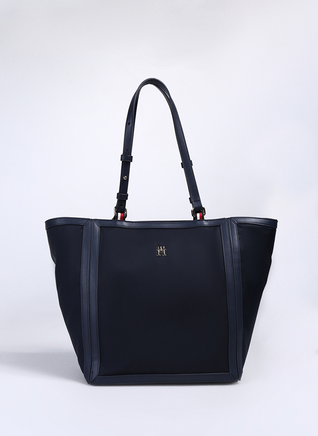 Tommy Hilfiger Mavi Kadın 26x30x22 cm Tote Çanta AW0AW15717DW6