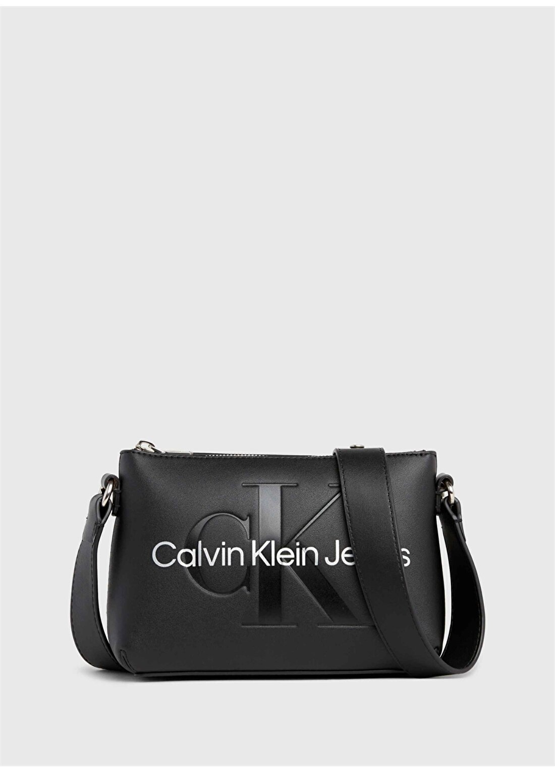 Calvin Klein Siyah Kadın 21X14,5X8 Cm Çapraz Çanta K60K6106810GL