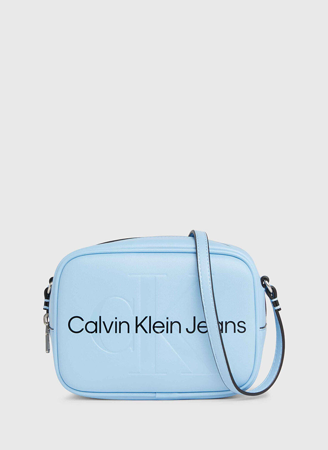 Calvin Klein Mavi Kadın 13x18x7 cm Çapraz Çanta K60K610275CEZ