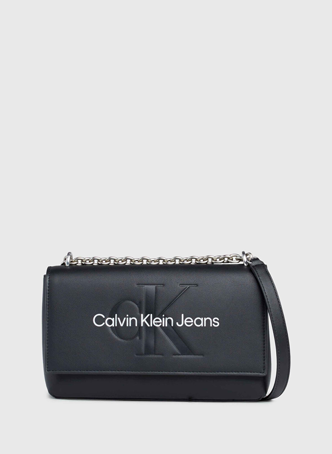 Calvin Klein Siyah Kadın 2,38x2,38x2,38 cm Omuz Çantası K60K6118660GL 