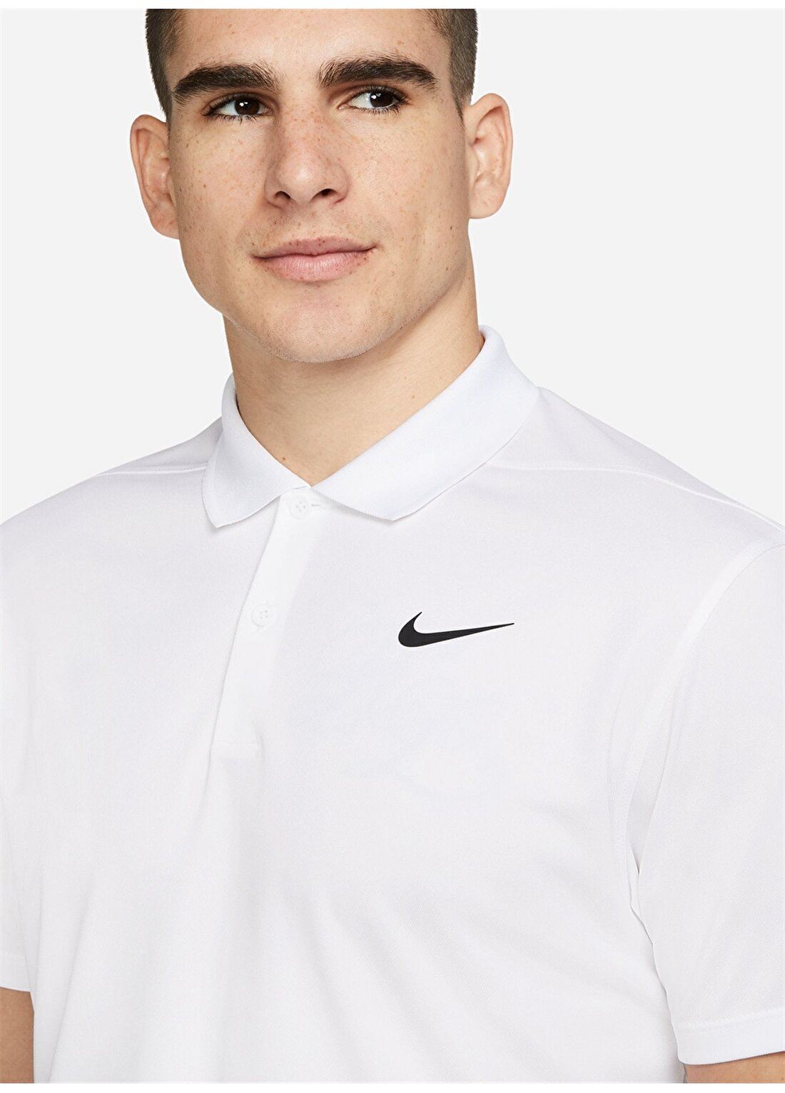 Nike Beyaz Erkek Polo T-Shirt DD8372-100-M NKCT DF POLO PQ