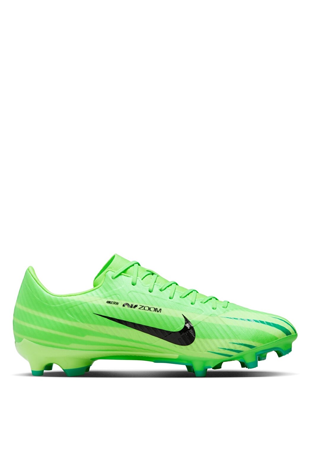 Nike Yeşil - Siyah Erkek Regular Fit Futbol Ayakkabısı FJ7200-300-ZOOM VAPOR 15 ACAD MDS F