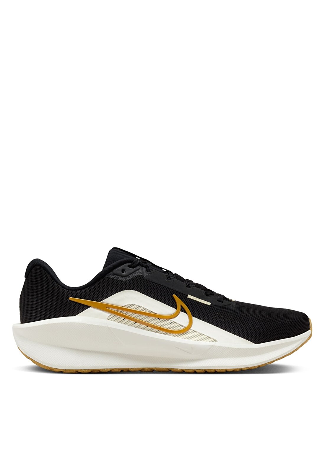 Nike Beyaz - Siyah - Altın Erkek Koşu Ayakkabısı FD6454-006- DOWNSHIFTER 13
