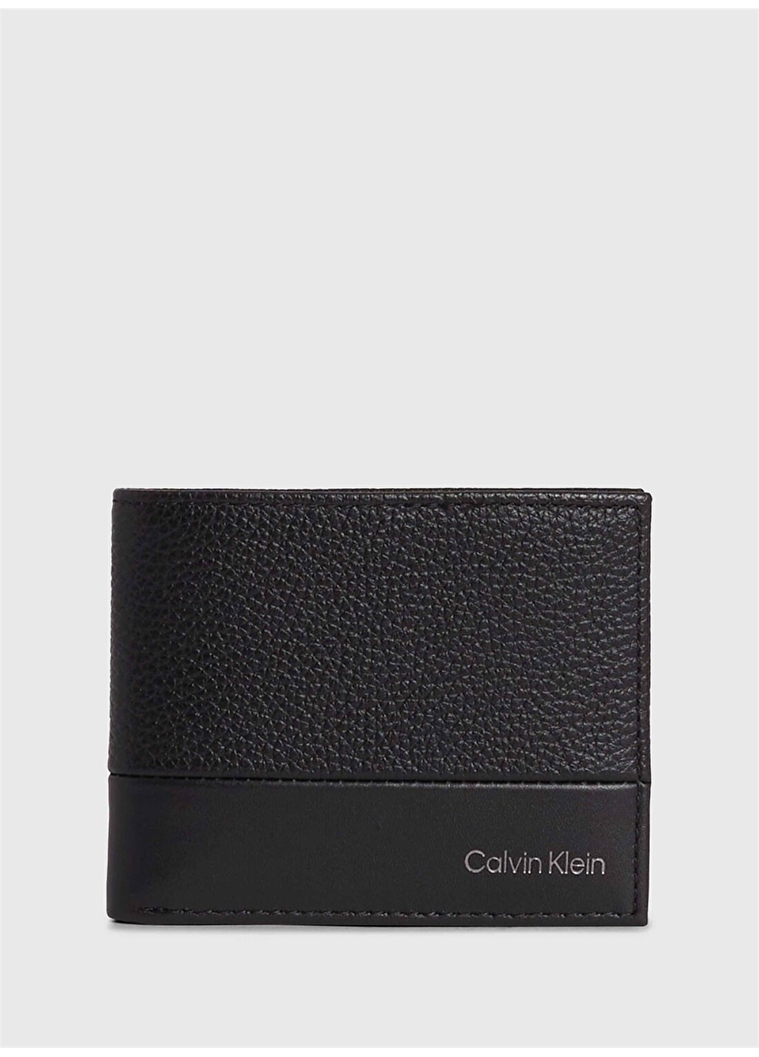 Calvin Klein Siyah Erkek 9X11x1,5 Cm Deri Cüzdan SUBTLE MIX BIFOLD 6CC W/BILL