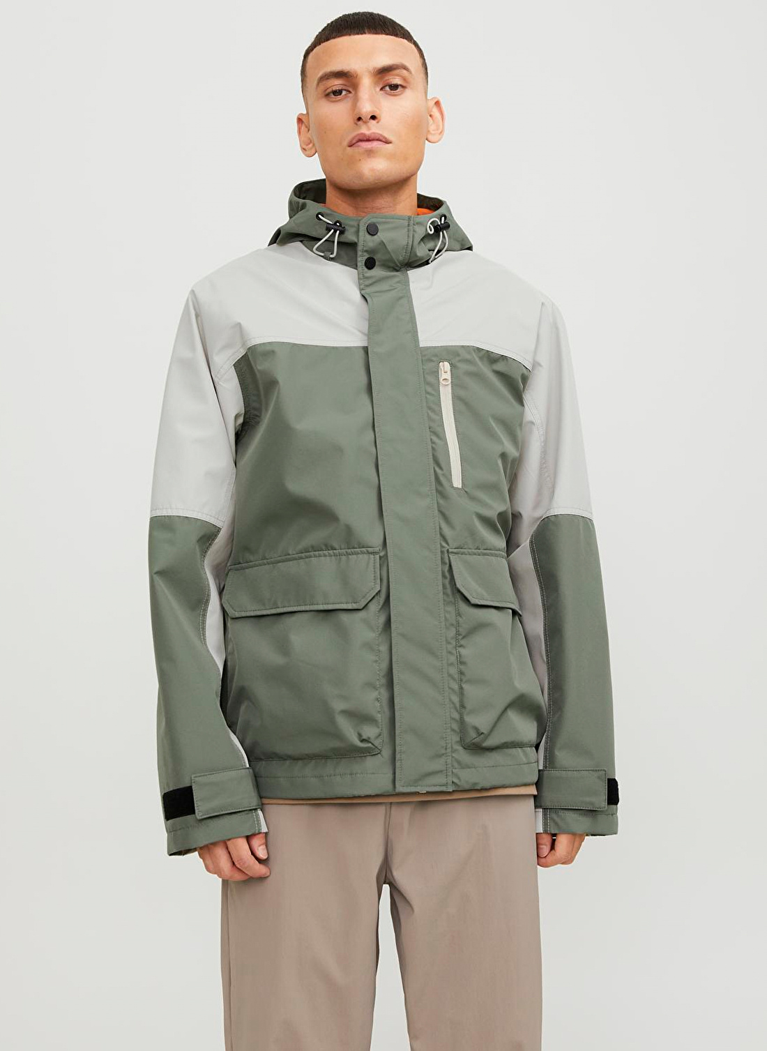  Jack & Jones JCOHIKE LIGHT JACKET Yeşil Erkek Ceket