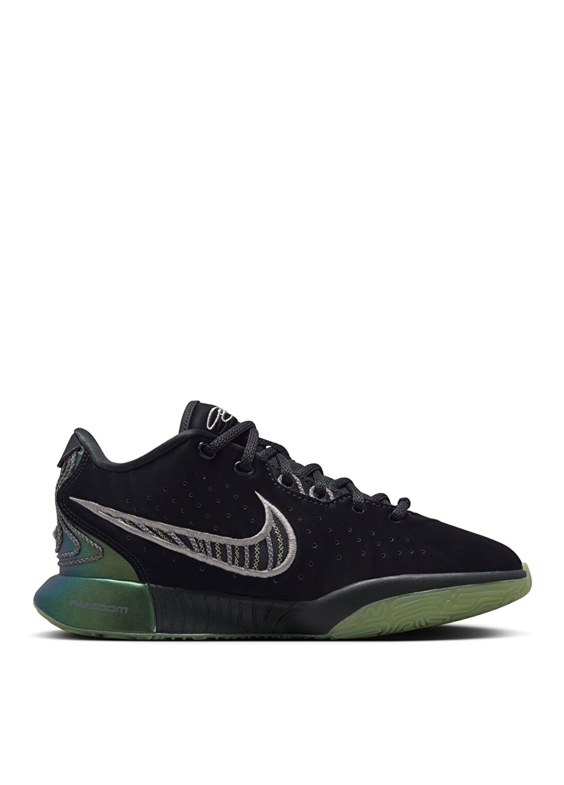 Nike Siyah Erkek Basketbol Ayakkabısı FB7699-001-LEBRON XXI (GS)