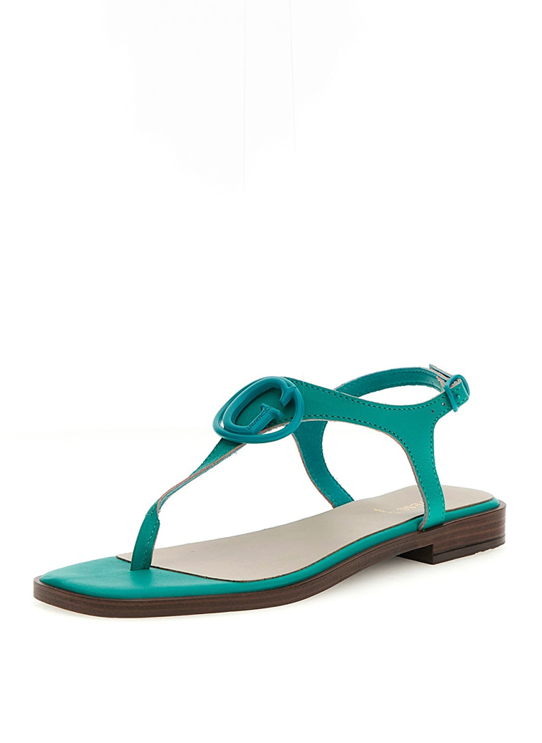 Guess Yeşil Kadın Deri Sandalet FLJMIRLEA03MENTA