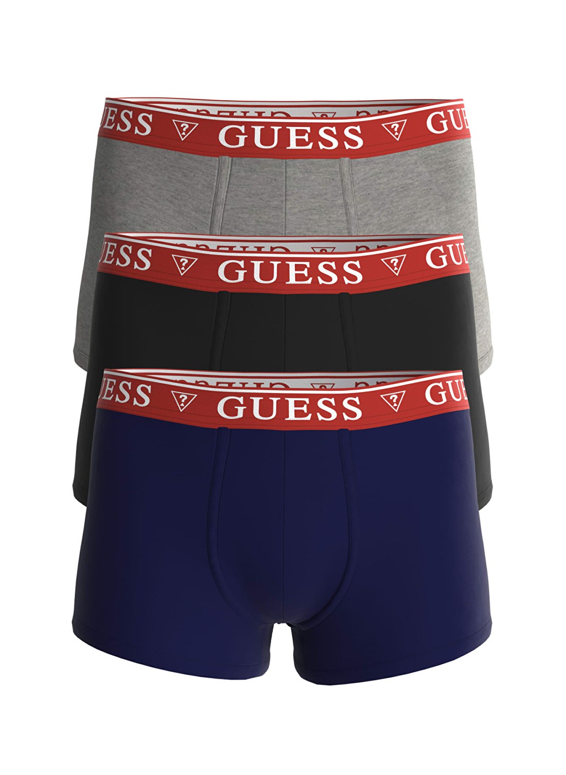 Guess Gri Melanj Erkek Boxer U97G01KCD31-HE90