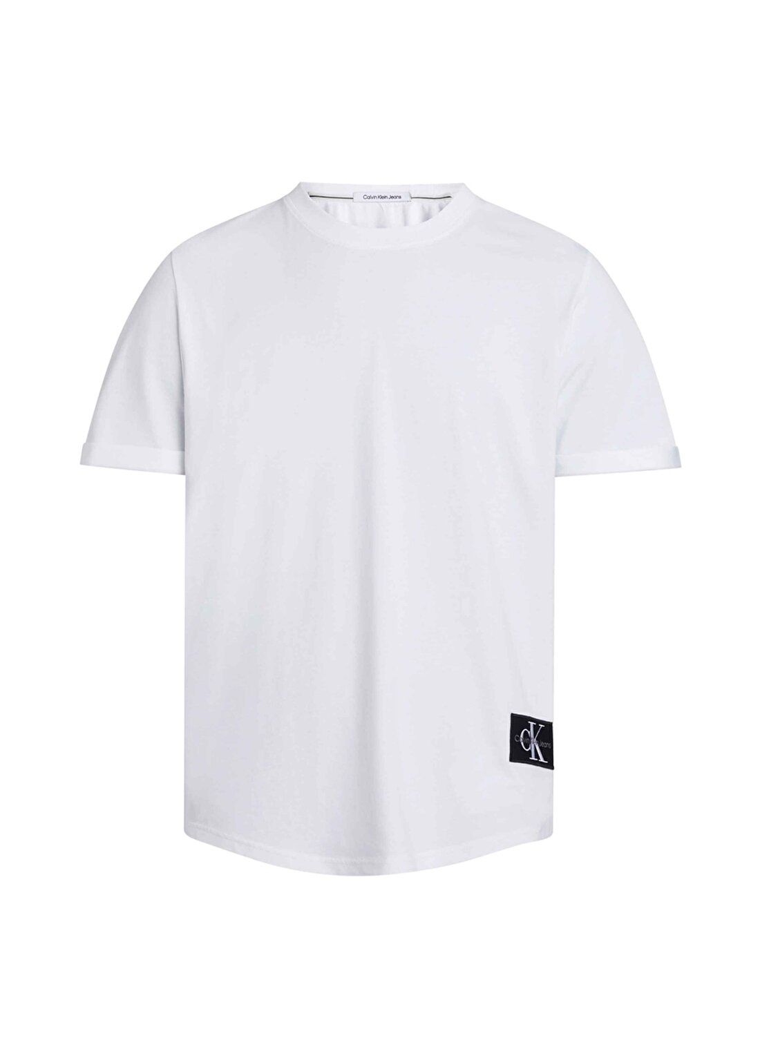 Calvin Klein Jeans Düz Beyaz Erkek T-Shirt J30J323482YAF