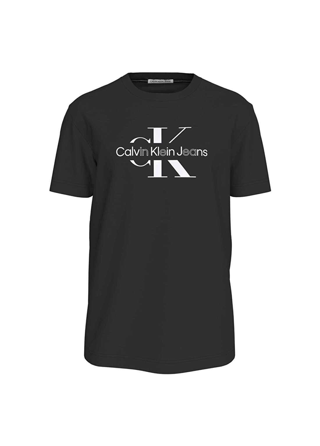 Calvin Klein Jeans Baskılı Siyah Erkek T-Shirt J30J325190BEH