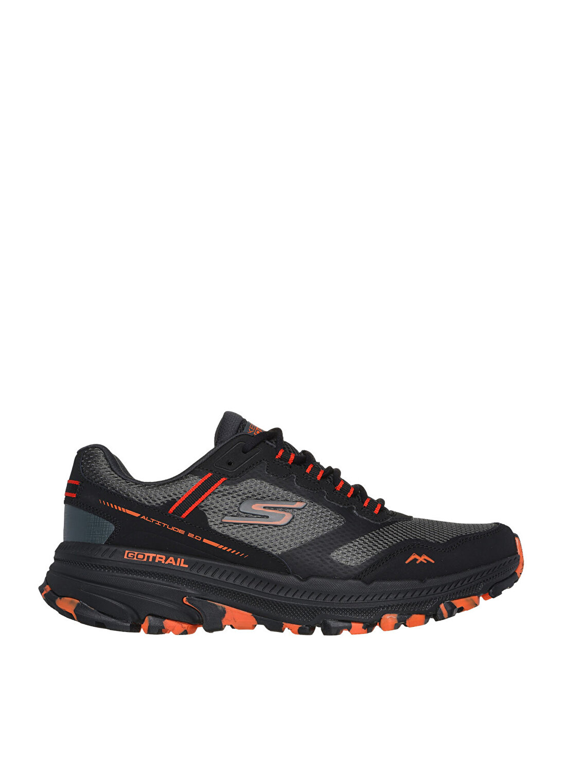 Skechers Siyah - Turuncu Erkek Koşu Ayakkabısı 220754 BKOR GO RUN TRAİL ALTİTUDE 2   