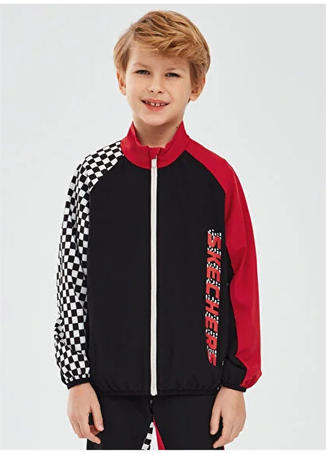 Skechers Erkek Çocuk Biker Ceket SK241121-001-Microcollection Jacket