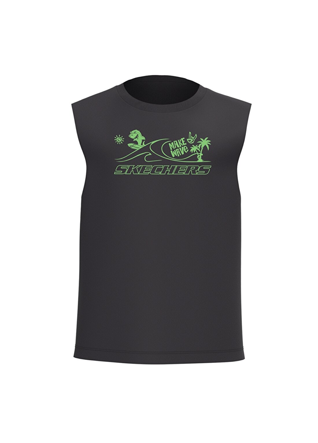 Skechers Erkek Çocuk T-Shirt SK241117-001-Graphic Tee B Tank Top