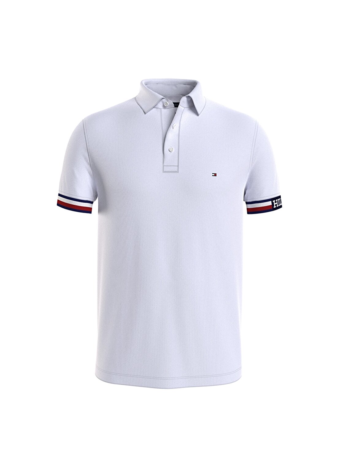 Tommy Hilfiger Beyaz Erkek Polo T-Shirt MW0MW33585
