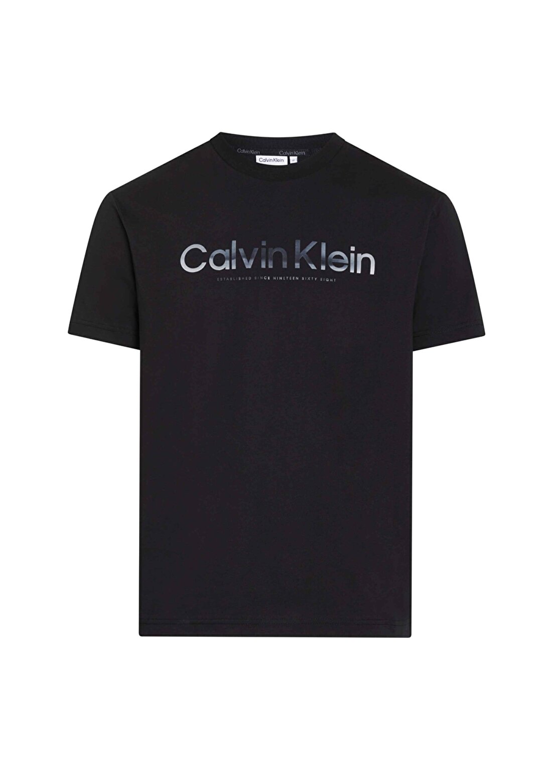 Calvin Klein Bisiklet Yaka Siyah Erkek T-Shirt K10K112497BEH