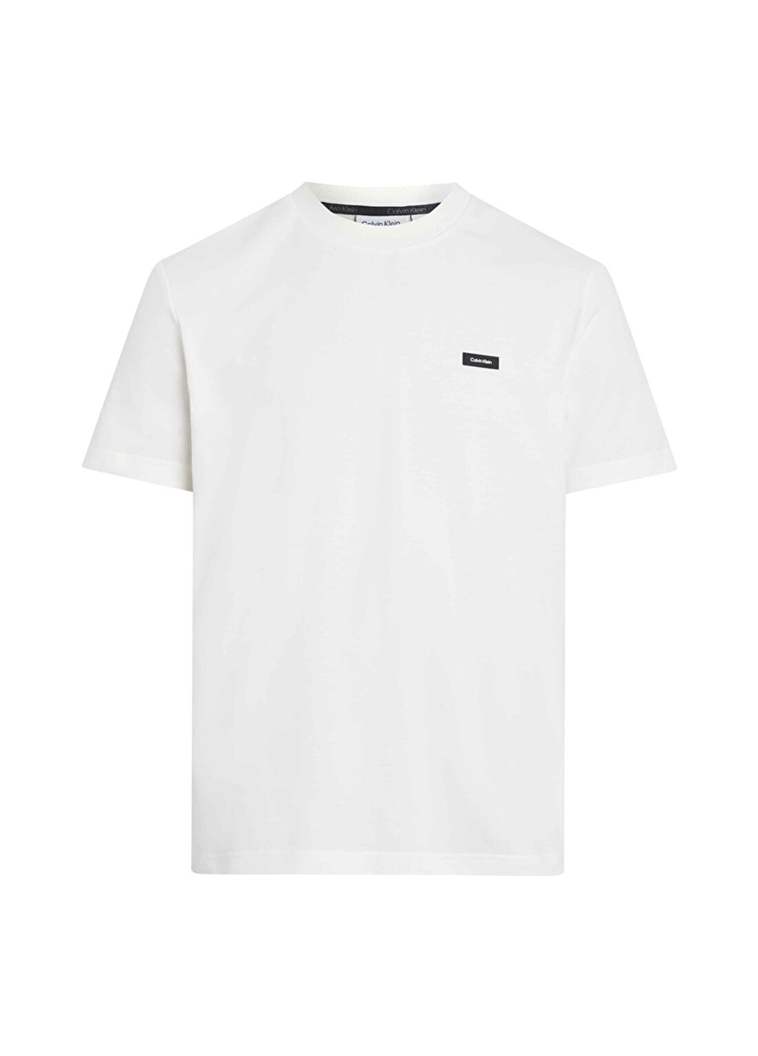 Calvin Klein Bisiklet Yaka Beyaz Erkek T-Shirt K10K112528YAH