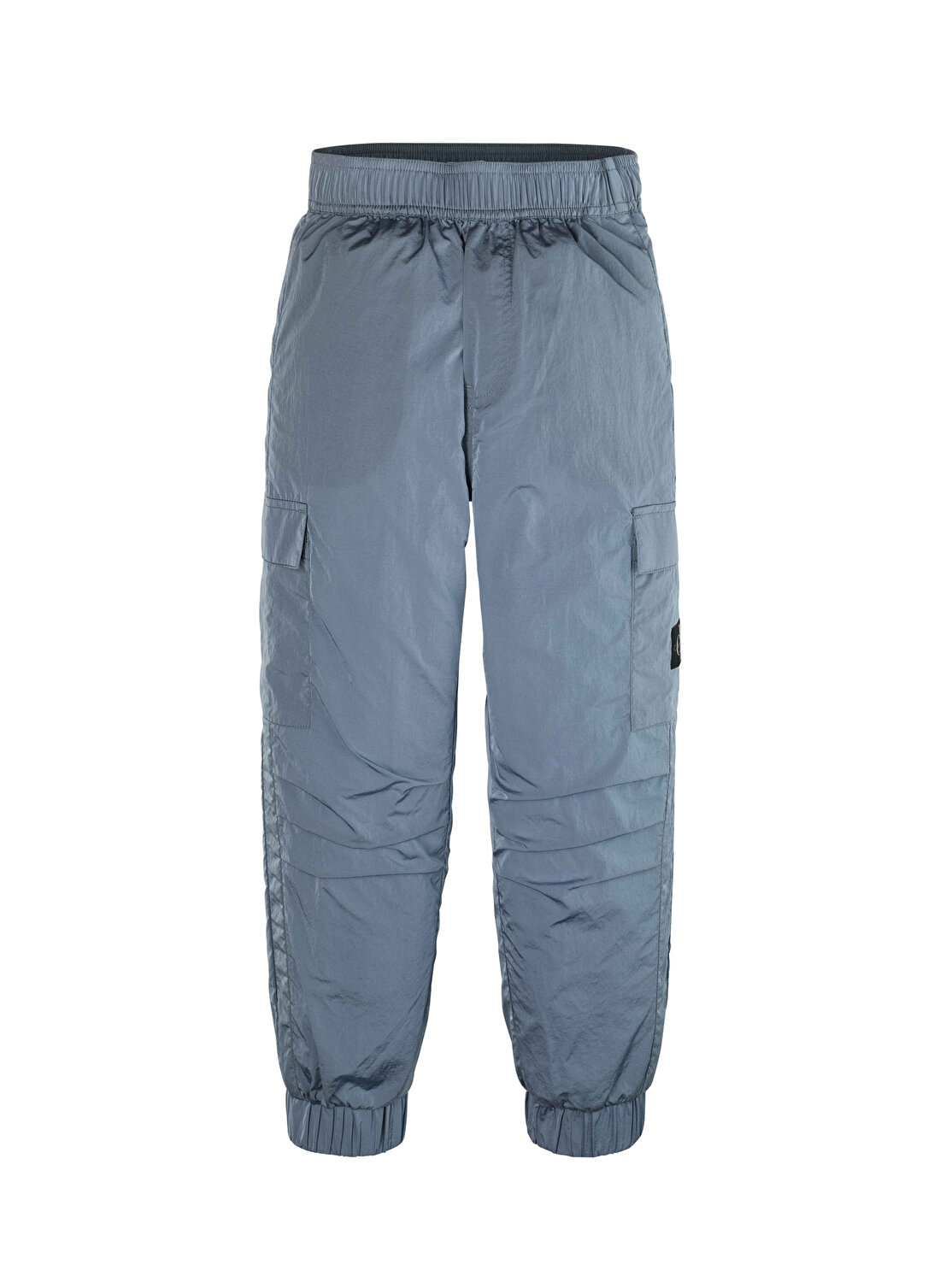 Calvin Klein Lastikli Paça Mavi Erkek Pantolon STRUCTURED NYLON TRACKPANTS