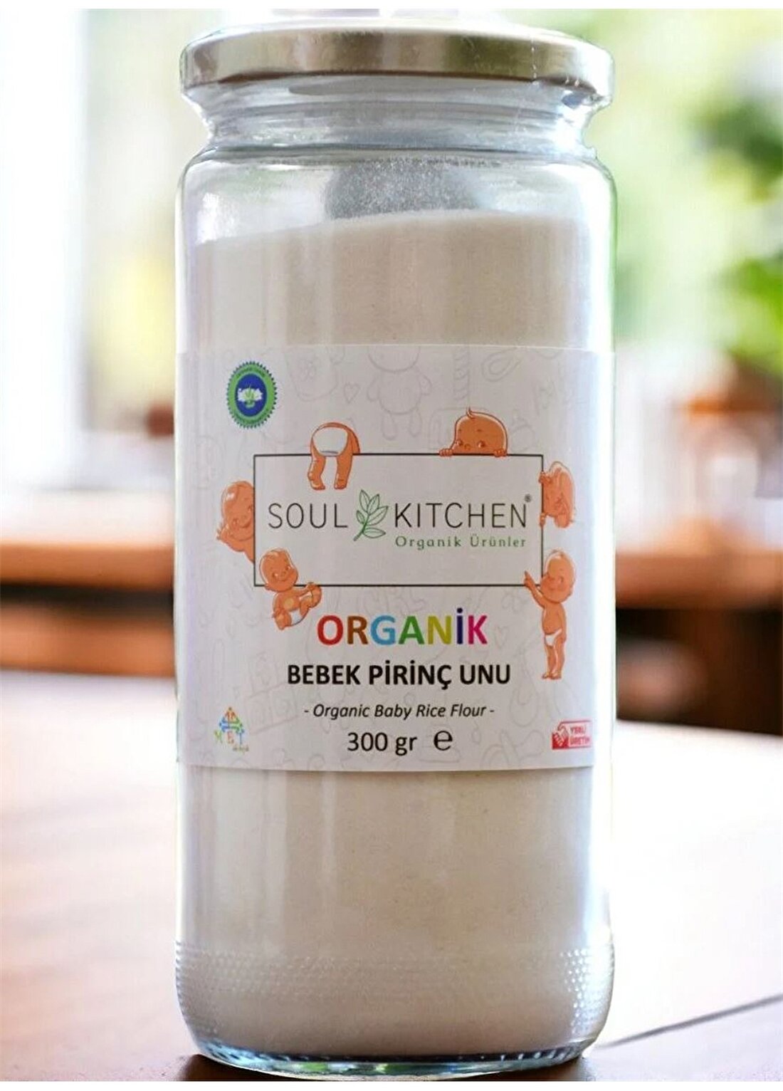 Soul Kitchen Organik Bebek Pirinç Unu 300 G