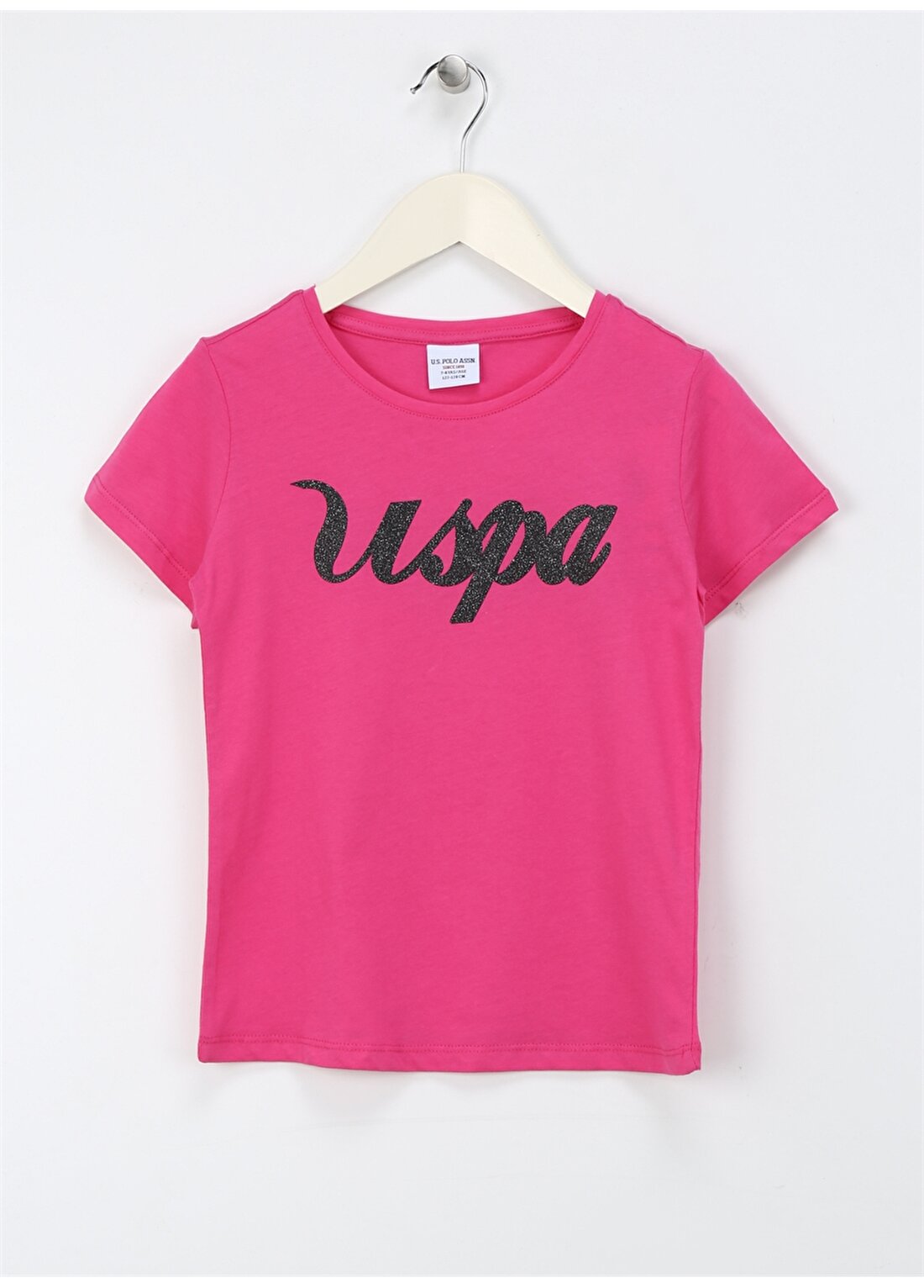 U.S. Polo Assn. Fuşya Kız Çocuk T-Shirt RAIN-IY24