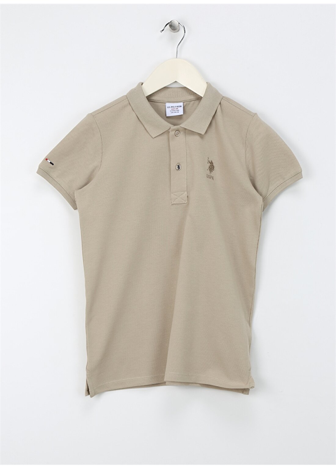 U.S. Polo Assn. Açık Haki Erkek T-Shirt TP01IY024