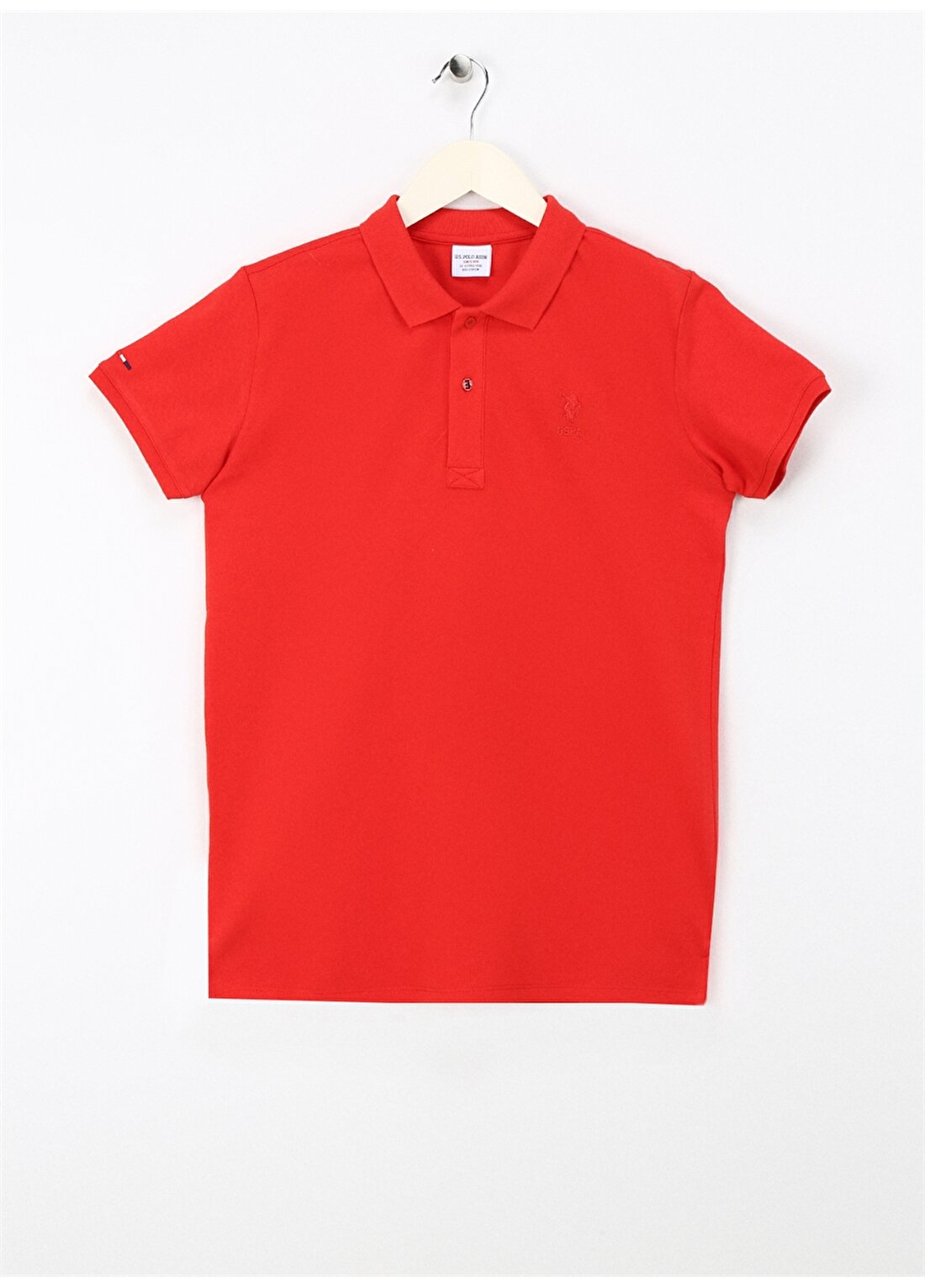 U.S. Polo Assn. Kırmızı Erkek T-Shirt TP01IY024